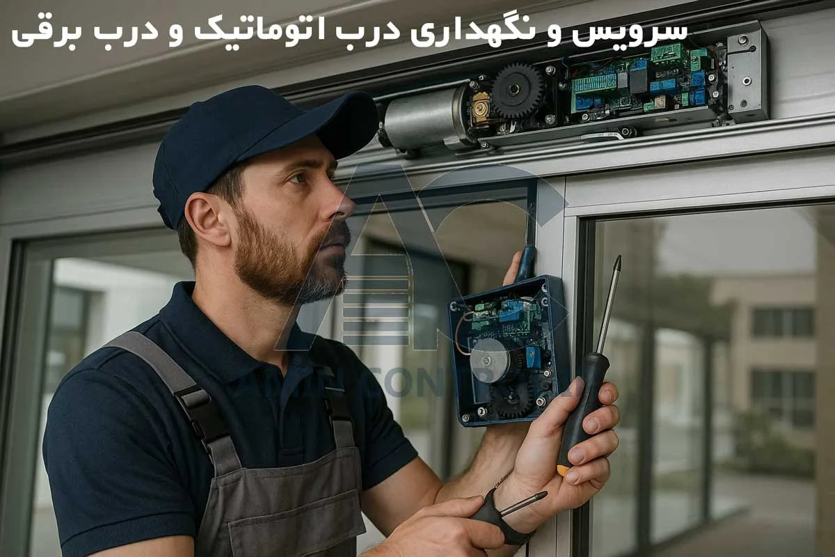 سرویس و نگهداری درب اتوماتیک و درب برقی