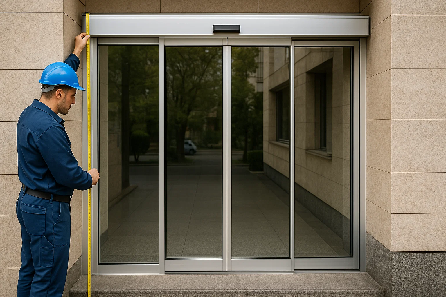 نصب و راه اندازی درب اتوماتیک