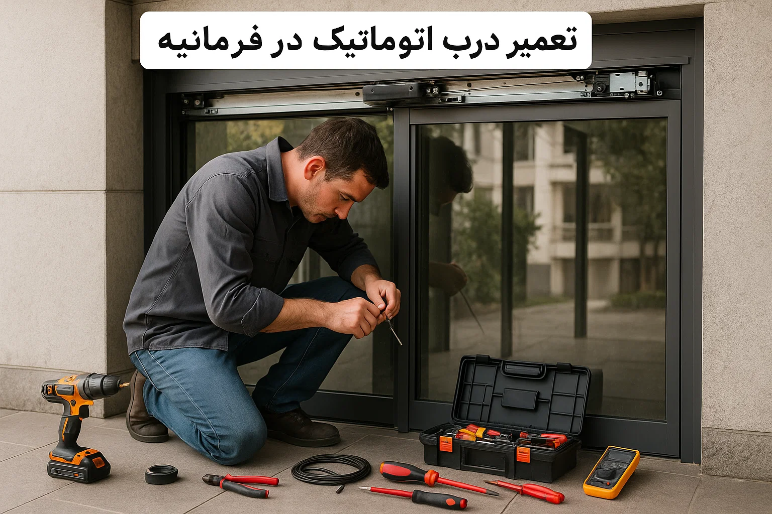 نصب و نگهداری درب اتوماتیک در فرمانیه
