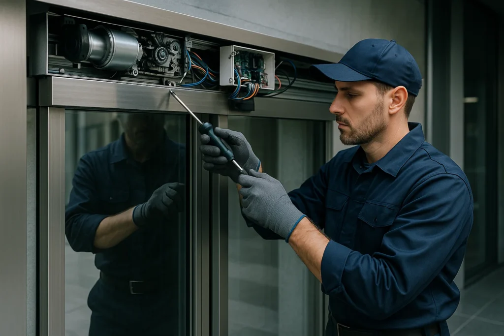 تعمیر درب اتوماتیک در اوین