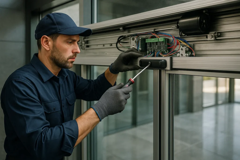 نصب درب اتوماتیک در اوین