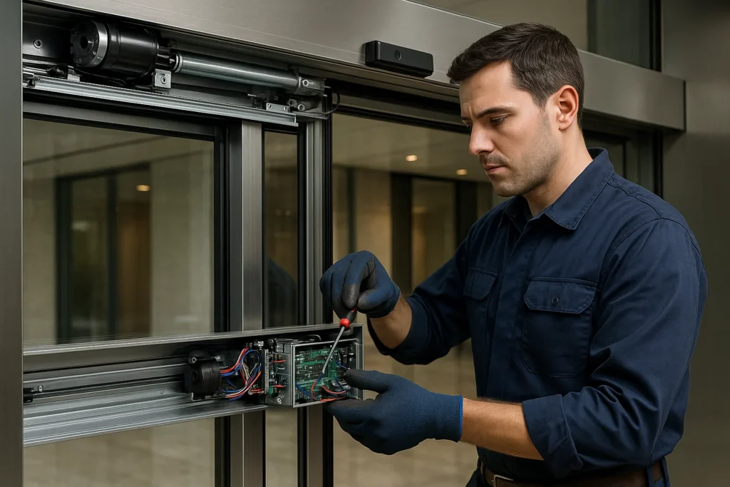 تعمیر درب اتوماتیک امین کنترل