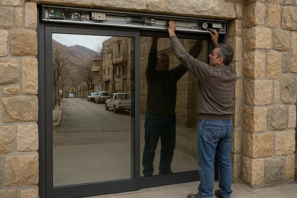 تعمیر درب اتوماتیک در درکه