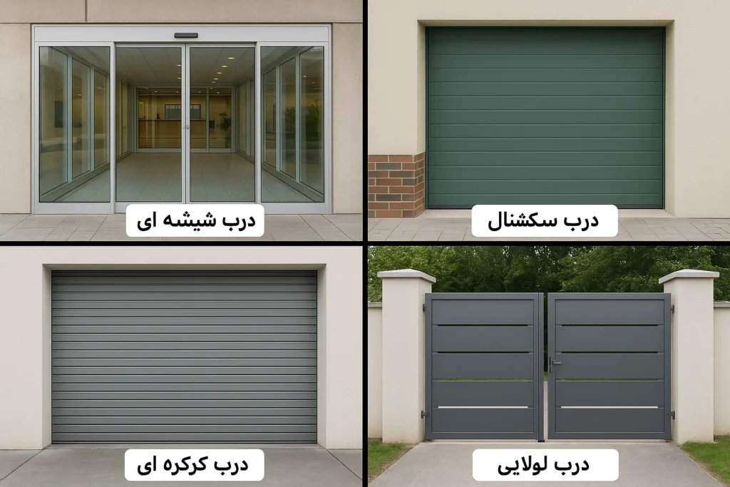 انواع در اتوماتیک