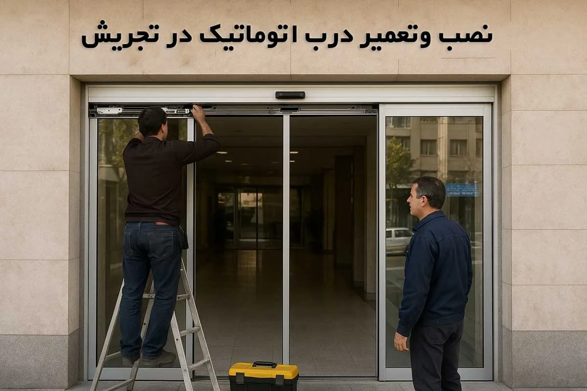 نصب و تعمیر درب اتوماتیک تجریش1