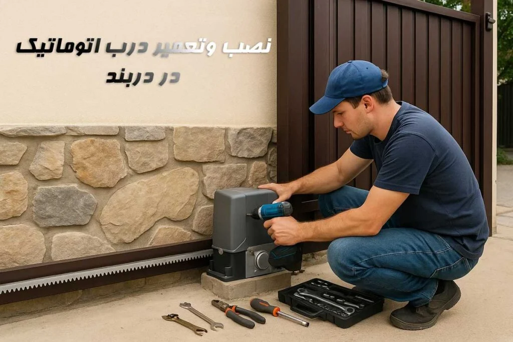 نصب و تعمیر درب اتوماتیک در دربند