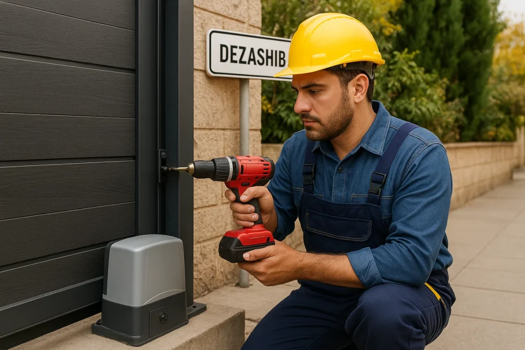 نصب و تعمیر درب اتوماتیک در دزاشیب