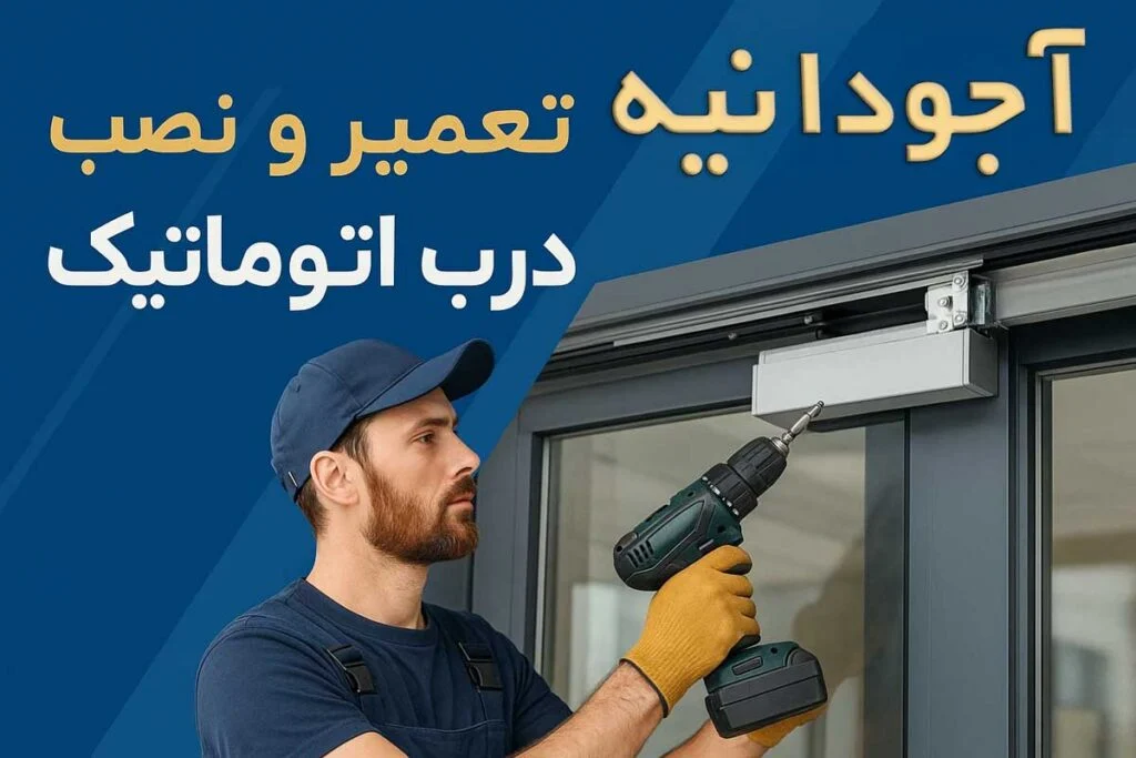 نصب و تعمیر درب اتوماتیک در آجودانیه